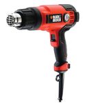 BLACK+DECKER 240 V 2000 W High Performance Variable Speed Heat Gun for Paint Stripping with Kitbox, KX2200K-GB