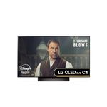 LG OLED48C45LA 48-Inch OLED Evo 4K UHD Smart TV, (α9 AI Processor Gen7, Dolby Atmos, Freeview Play and Amazon Alexa, 120Hz), Umber Brown [Model 2024]