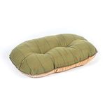 Danish Design Hunter Tweed Brown Machine Washable Dog/Puppy Quilted Mattress 27 Inch, Green