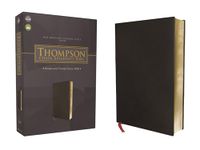 NASB, Thompson Chain-Reference Bible, Bonded Leather, Black, Red Letter, 1977 Text: New American Standard Bible, Black, Bonded Leather, Red Letter