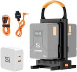 ZGCINE VM-C2 Dual Charger Kit for V-Mount V Lock Battery, with USB-C PD100W Power Supply, Also Compatible with Smallrig Neewer Fxlion Core All V-Mount Battery Charging