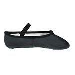 Starlite Basic Black Leather Ballet Shoe 6 L