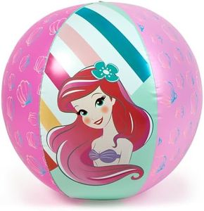 Swimways Disney Princess Ariel Giant Beach Ball, Kids Pool Toys, Beach Toys and Swimming Pool Accessories, Little Mermaid Toys for Kids Aged 5 & Up