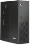 HOENGAGER Business Small Form Factor Desktop PC AMD Ryzen 5 5600G 6-Core 3.9 GHz 7nm Zen 3 DDR4 16G RAM , 1TB SSD , Win 11 Professional Desktop Computer, WIFI & Bluetooth-Black