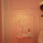 KHTO DIY Led Desk Bonsai Tree Light