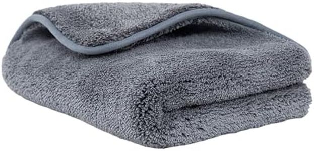 DETACHI Microfiber Cloth for Car Cleaning Towel Ultrasoft, Thick and Quick Drying Car Microfiber Cleaning Towel 40x60cms 900 GSM Polishing Waxing Auto Detailing Towel Cloth Multicolor (Pack of 1)