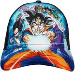 Youth Dragon Ball Z Kids Boys All-Over Print Snapback Hat