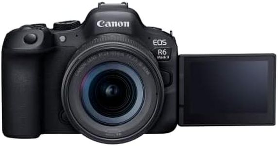 Canon EOS R6 Mark II 24. 2 MP Mirrorless Camera with RF24-105mm f4-7.1 is STM Lens Kit (Black)