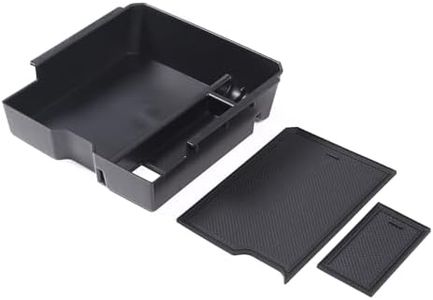 MTJNYZA Car Center Console Armrest Box Storage Box Tray Compatible with Ford Everest/Ranger 2023