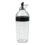 OXO Good Grips 1188500BK Salad Dressing Shaker (Clear plastic) Black Large