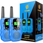 Toys for 3-12 Year Old Boys, Exssary Walkies Talkies for Kids Toys for Boys 4-6 Outdoor Toys for Kids 3-5 3-12 Year Old Boy Gifts Hiking Camping Games Cool Toys for Kids Christmas Birthday Gifts Blue