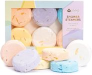 Shower Steamers Aromatherapy Gift Set for Women & Men, Shower Bombs, Shower Tablets, Eucalyptus, Lavender, & More Scents, Self-Care & Relaxation - Birthday, Mother's Day, Valentines Day Gift for Her