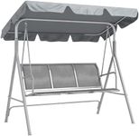 Outsunny 3-Seater Patio Swing, Outd