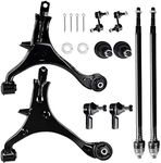 AUTOSAVER88 Front Control Arm Kit Compatible with CR-V 2002-2006 -w/Ball Joint, Tie Rod End, Sway Bar End Link