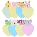 8 PCS Animal Sticky Notes Set Cute Novelty Sticky Notes Mini Memo Note Pad for School Office Memo Party Bags Filler Student Kids Gifts