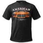 GTO Clothing Men's 1970 Camaro American Muscle Car T-Shirt, 5XL, Orange