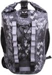 Rockagator FIREbreak 2.0 VOG CAMO TPU 25L Waterproof Backpack | Dry Bag Backpack for all Outdoor Adventures | Durable Rolltop, Lightweight, Heavy Duty | EKHO Tactical Camo