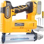 Cordless Brad Nailer Compatible with DeWalt 20V Battery | Cordless Design, Brad Nailer, 20V Compatible, Power Tool, Battery Powered