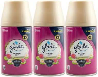 Glade - 3 ricariche per deodorante automatico spray rilassante Zen, 269 ml