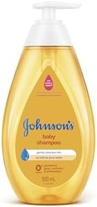 Johnson's Baby Hypoallergenic Gentle Tear-Free Cleansing Baby Shampoo 500mL |helps prevent irritation, redness & stinging |Cleanse baby’s fine hair & delicate scalp