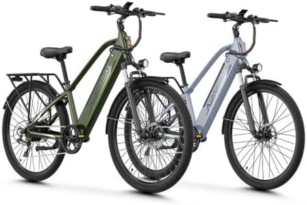 Aipas C1/C2 Electric Bike for Adults, 1100W Peak Motor, 62-Mile Range Ebike