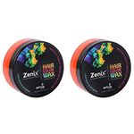 Zenix Hair Styling Color Wax For Strong Hold And Volume For Highlights, Parties And Special Occasions Hair Fashion Styling Colour Wax Red Color (100 gm) Pack of 2