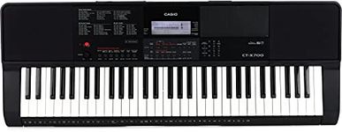 Casio CTX700 61-Key Touch Sensitive Portable Keyboard with Piano tones