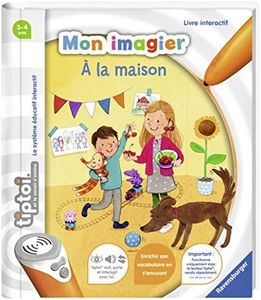 Ravensburger-tiptoi- Libro interattivo, Motivo: Il Mio Immaginario a casa, a Partire da 3 Anni