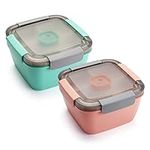 Freshmage Salad Lunch Container To 