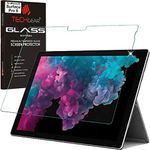 TECHGEAR GLASS Edition fits Microsoft Surface Pro 6 - Genuine Tempered Glass Screen Protector Guard Cover Compatible with Microsoft Surface Pro 6