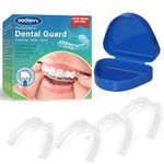 Mouth Guard for Grinding Teeth, 4Pack Mouth Guards for Teeth Grinding at Sport Athletic & Deep Sleep, 2 Sizes Professional Mouth Guard for Grinding Teeth, Night Guard & Day Guard