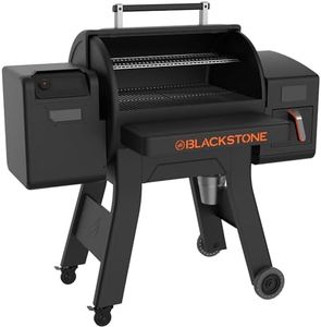 Blackstone 2258 Pellet Grill/Air Fryer Combo Unit, Black