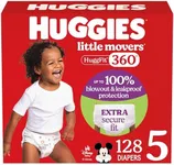 Huggies Size 5 Baby Diapers, Little