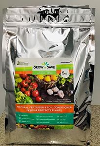 Grow N Save 5 kg Granular - 100% Neem Cake Organic Fertiliser | Australian Certified Organic | Garden Fertiliser and Soil Conditioner | Natural Indoor Plant Fertiliser | Slow Release Fertiliser