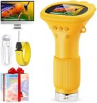 Ashfly Microscope for Kids, 2.0 Inc
