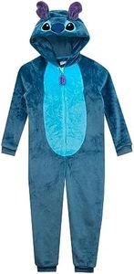 Disney Tutina Stitch | Lilo e Stitch Tutina Ragazze | Stitch Pigiama Ragazze | Blu 12-13 Anni