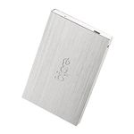 Bipra 750Gb 750 Gb 2.5 Inch External Hard Drive Portable Usb 2.0 - Silver - Ntfs