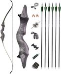 60 Inch Takedown Recurve Bow and Ar