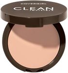 COVERGIRL - Clean Invisible Pressed Powder, Lightweight, Breathable, Vegan Formula, Talc- and fragrance-free - Classic Beige - 130