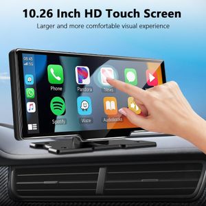 10.26" Wireless CarPlay Display – Touchscreen Car Multimedia Screen