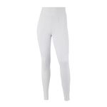 LeMieux Young Rider Pull On Breeches in White - Supportive Elasticated Waistband - Lightweight - Full Seat Silicone Grip - Children's Horse Riding Pants - 11-12 Years