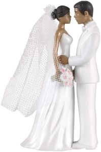 Amscan African American Bride and Groom Cake Topper