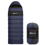 Boldfit Sleeping Bag for Adults Premium Soft Padded Camping & Outdoor Travel Extreme Cold Sleep Bag for Low Temperature Upto 0°C for Men & Women Upto 6’5'' Ideal for Trekking Certified - SleepMax Pro