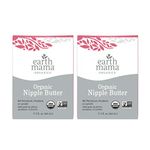 Earth Mama Organic Nipple Butter for Breastfeeding and Dry Skin, 60 ml (2-pack)