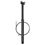 Crankbrothers Unisex's Highline 3 Dropper-200mm Seatpost, Black, 31.6x200mm Travel