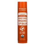 Dr Bronner's Organic Orange Ginger Lip Balm, 1 Pack (1 x 4 g)