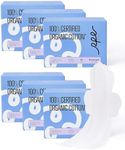 RPE Life 100% GOTS Organic Cotton Overnight Pads, Size 5, 72 Count
