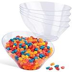 Clear Plastic Serving Bowls (Set of