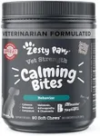 Zesty Paws Calming Chews for Dogs - Dog Calming Chews with Melatonin for Dogs Composure & Relaxation - Calm for Dogs Everyday Separation Stress & Nervousness - Vet Strength, Smoked Turkey - 90ct