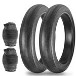 114 - BALINGE 2 Pack Fat Tire for Ebike Mountain Bike Heavy Duty High-Performance Wear-Resistant E-Bike Mountain Snow Bike Tire 26" x 4"，Black